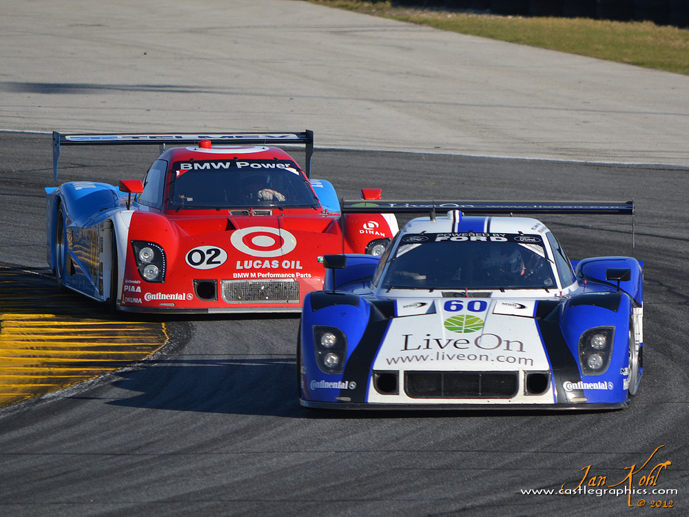 Rolex 24, Saturday: DP leaders
Top 5 in the DP was very competitive early on.
Keywords: 2012 Rolex 24