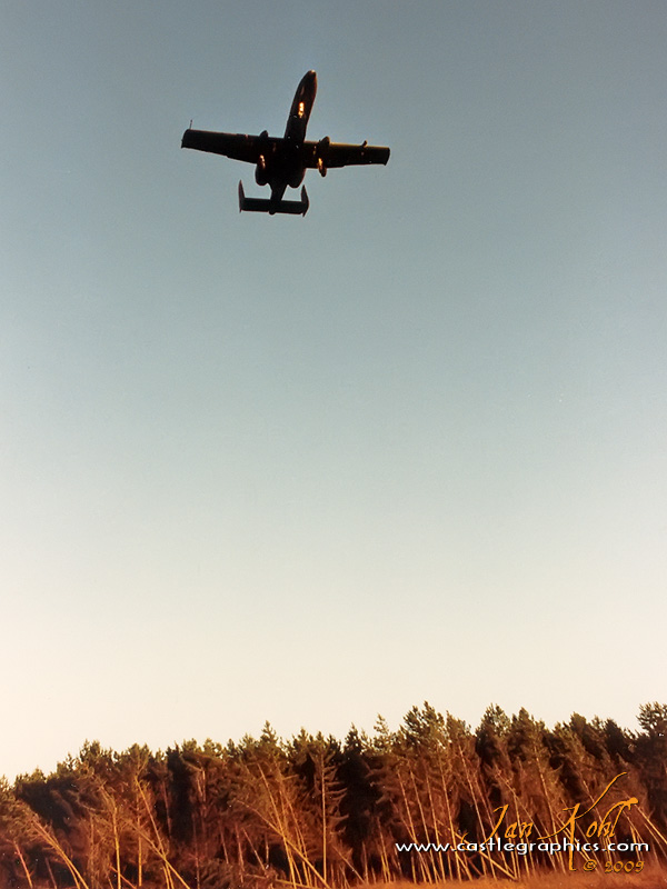 a10 landing raf woodbridge 1987
