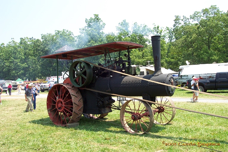 case traction engine
