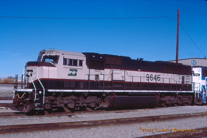 bn 9646 SD70MAC kansas city mo feb1999
