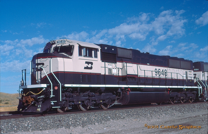 bn 9648 SD70MAC nacco jct WY sep1995
