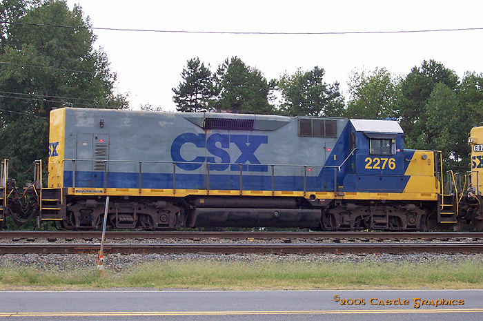 csx 2276 GP35 charlotte nc sep22 2005
