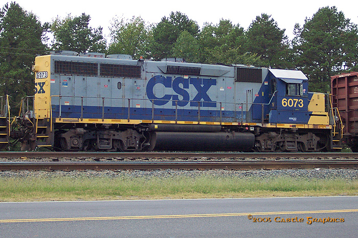 csx 6073 GP40-2 charlotte nc sep22 2005

