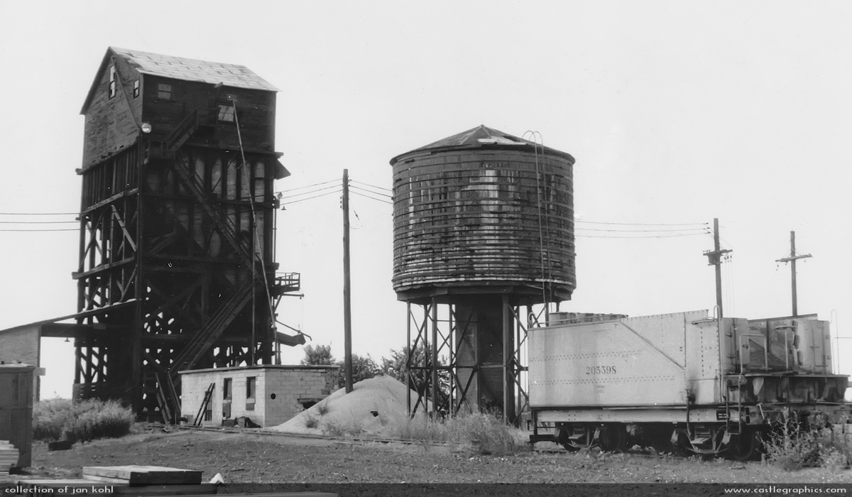 centralia il cbq coal tower watertank 1959-06-13
