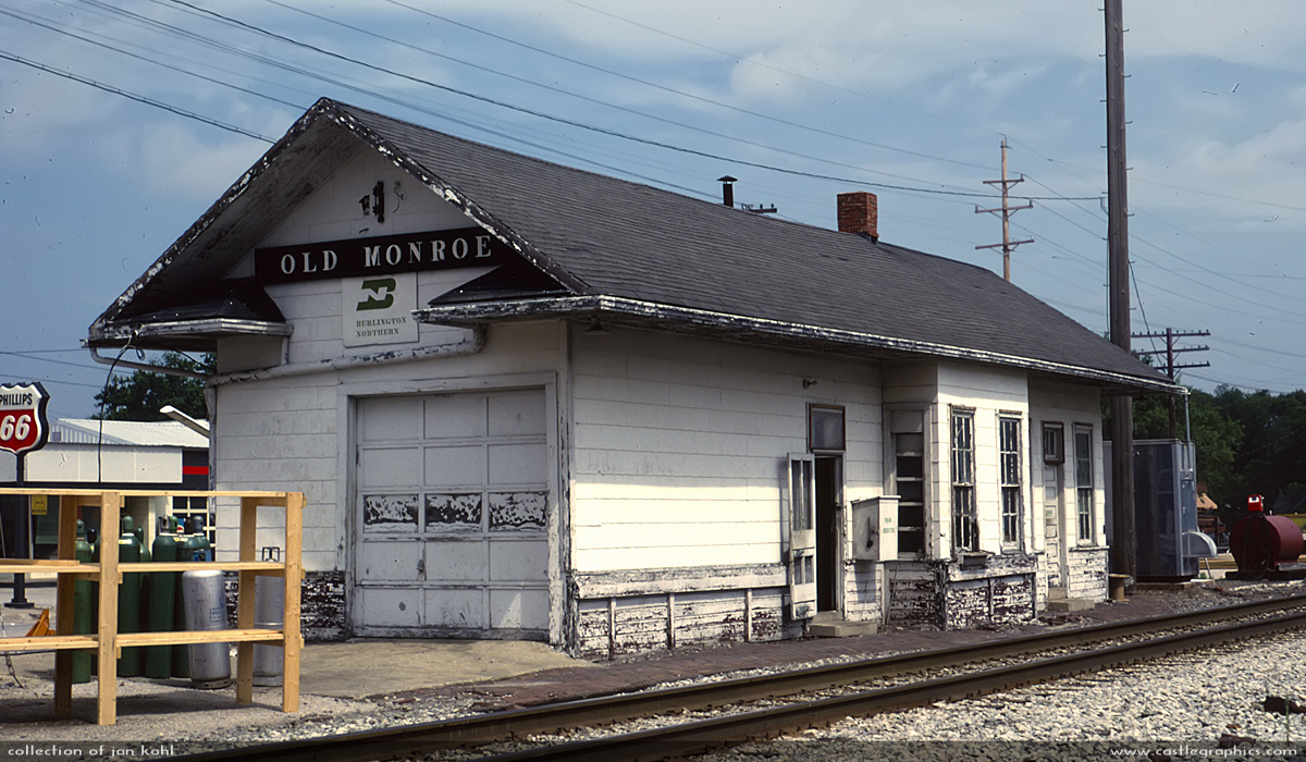 Old Monroe station
Old Monroe station in 1990.
