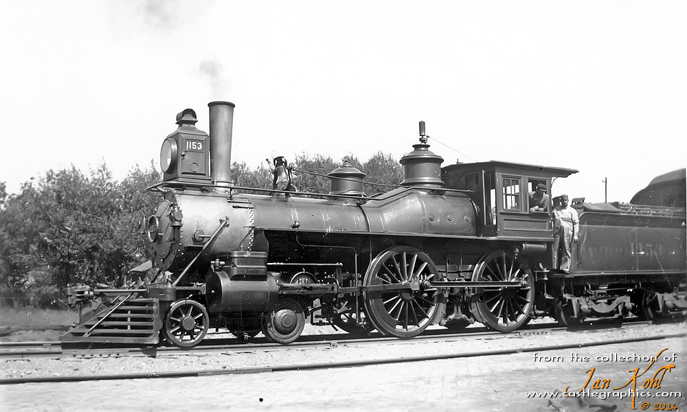 cbq 1153 4-4-0 princeton il 1900
