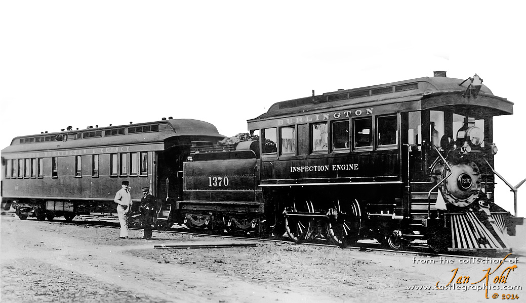 cbq 1370 4-4-0 1899
