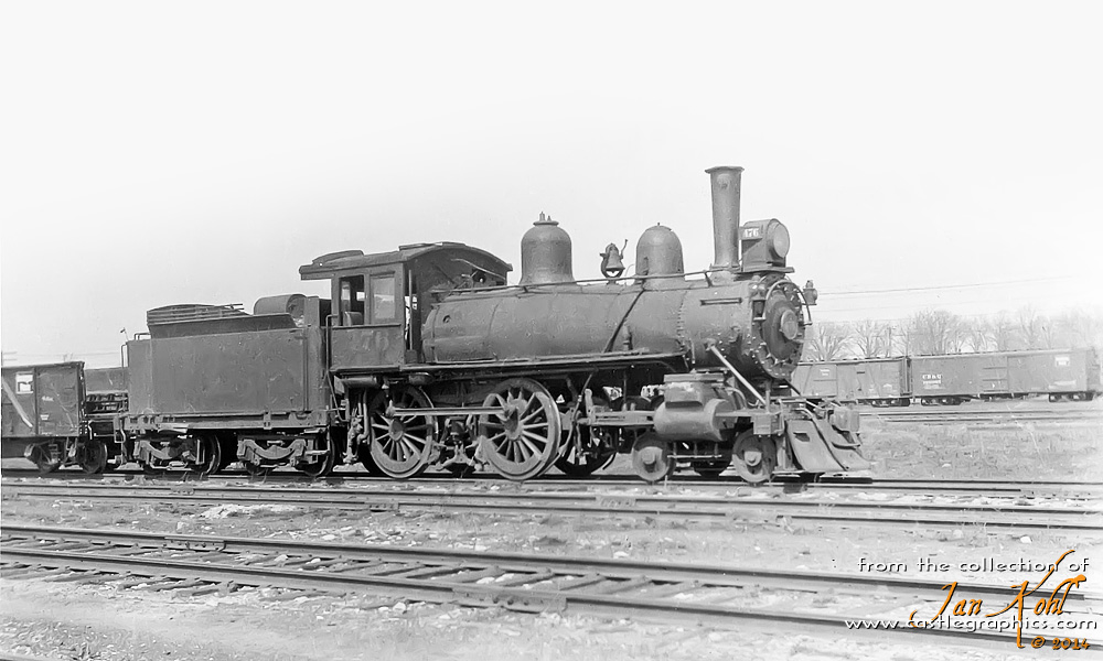 cbq 476 4-4-0 eola il apr12 1921
