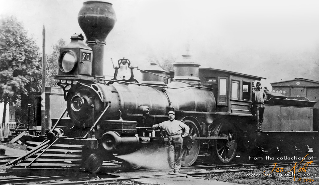 cbq 70 4-4-0 galesburg il 1882
