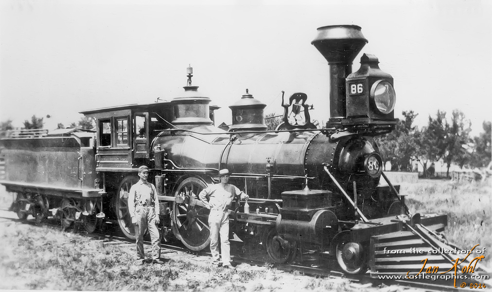 cbq 86 4-4-0 1885
