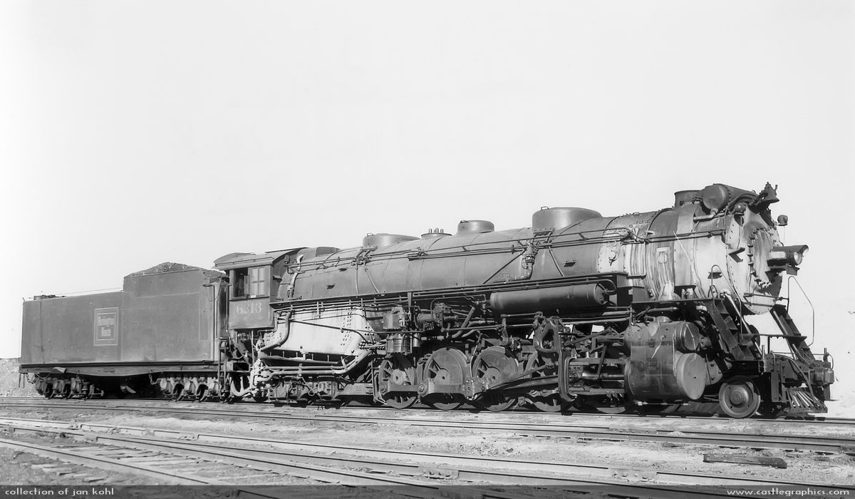 cbq 6313 2-10-4 centralia il 1935
