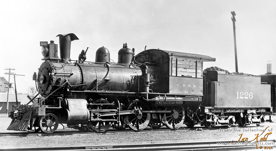 cbq 1226 2-6-0 sterling co 1925
