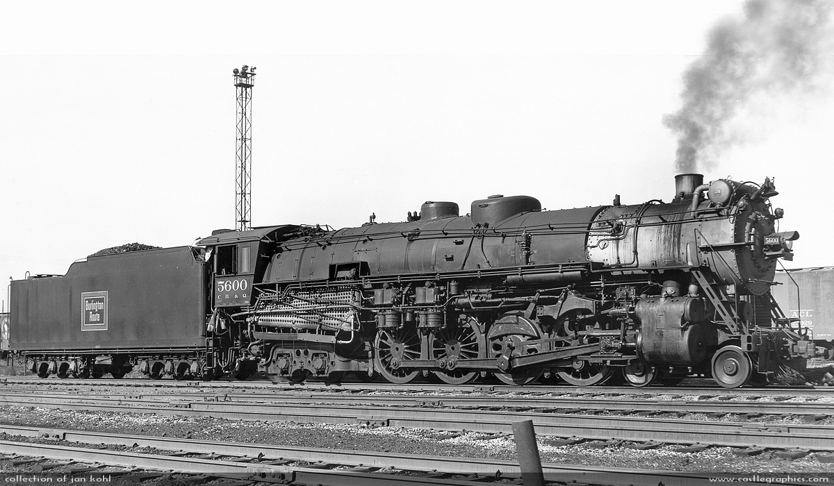 cbq 5600 4-8-4 chicago il nov4-1952
