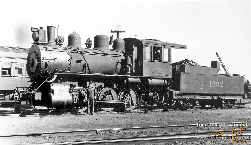 cbq 1692 0-6-0 galesburg il may23 1925
