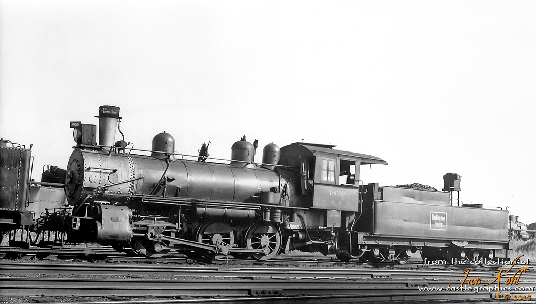 cbq 1828 0-6-0 galesburg il aug02 1938
