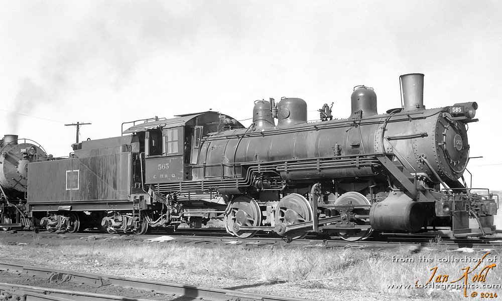 cbq 565 0-6-0 lincoln ne sep3 1957
