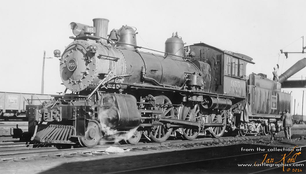 cbq 955 4-6-0 lincoln ne oct28 1951

